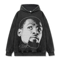 KEVIN DURANT VINTAGE HOODIE – שחור שטוף
