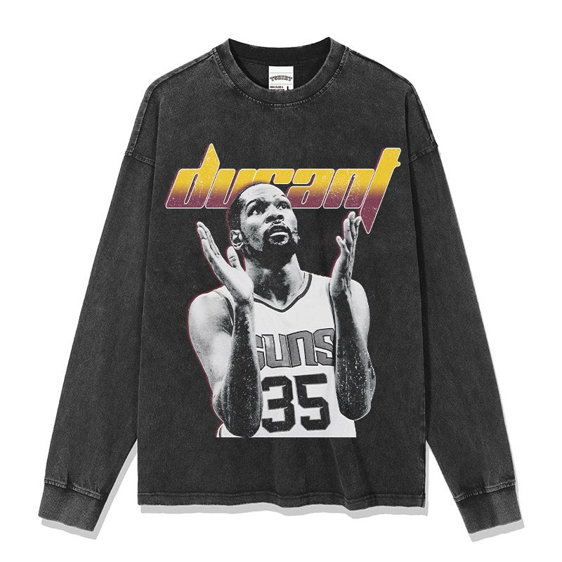 KEVIN DURANT LONG SLEEVE · FADEAWAY