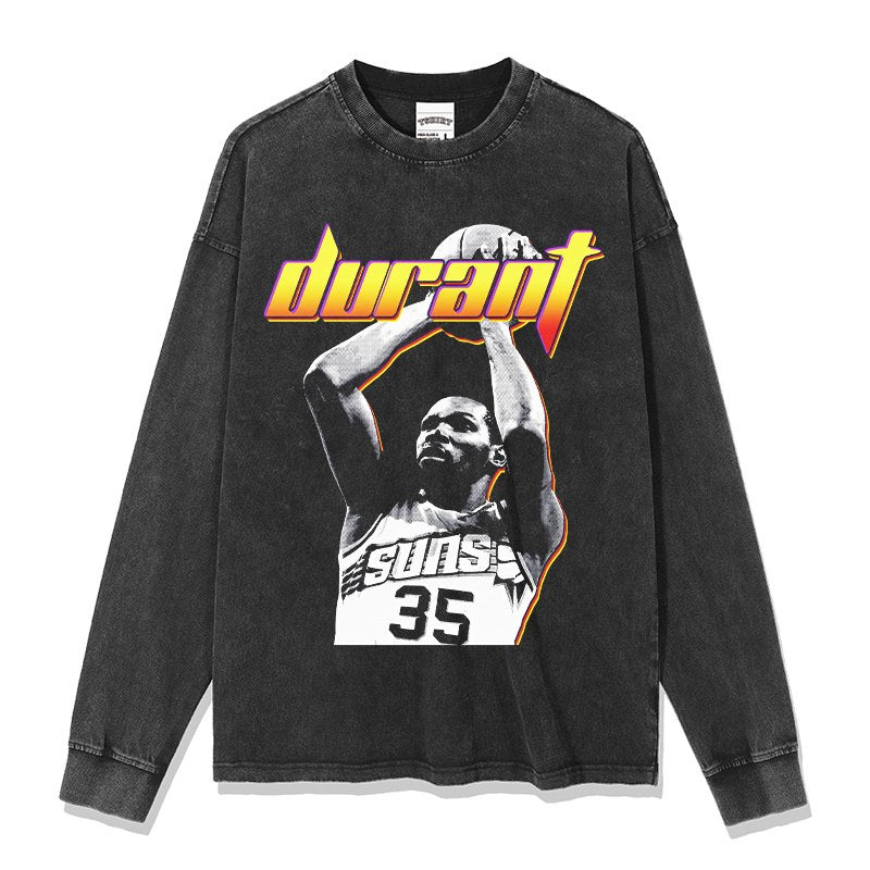 KEVIN DURANT LONG SLEEVE – שחור שטוף