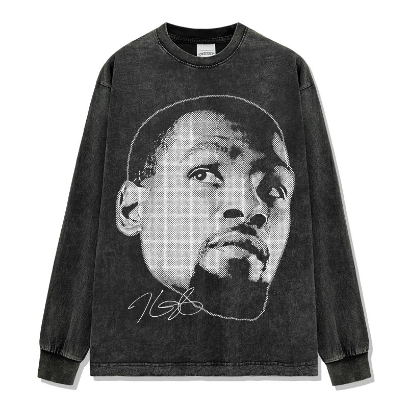 KEVIN DURANT LONG SLEEVE – שחור שטוף