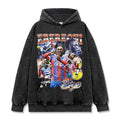 EBERECHI EZE VINTAGE HOODIE – שחור שטוף