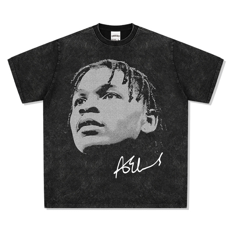ANTHONY EDWARDS VINTAGE TEE · HARDWOOD