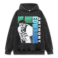 ANTHONY EDWARDS VINTAGE HOODIE – שחור שטוף