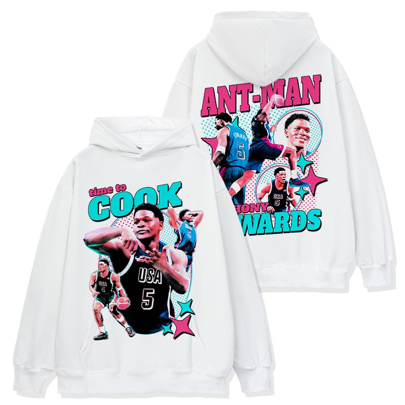 ANTHONY EDWARDS VINTAGE HOODIE · MVP