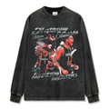 ANTHONY EDWARDS LONG SLEEVE – שחור שטוף