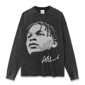 ANTHONY EDWARDS LONG SLEEVE – שחור שטוף