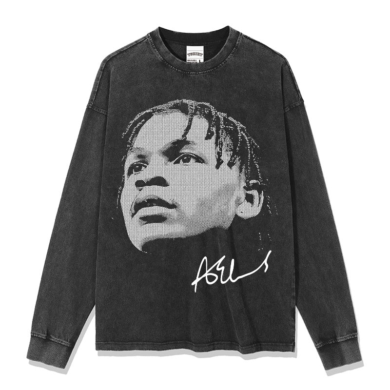 ANTHONY EDWARDS LONG SLEEVE · HARDWOOD