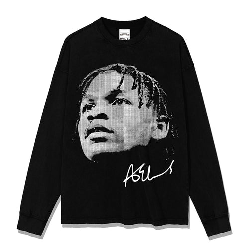 ANTHONY EDWARDS LONG SLEEVE – שחור