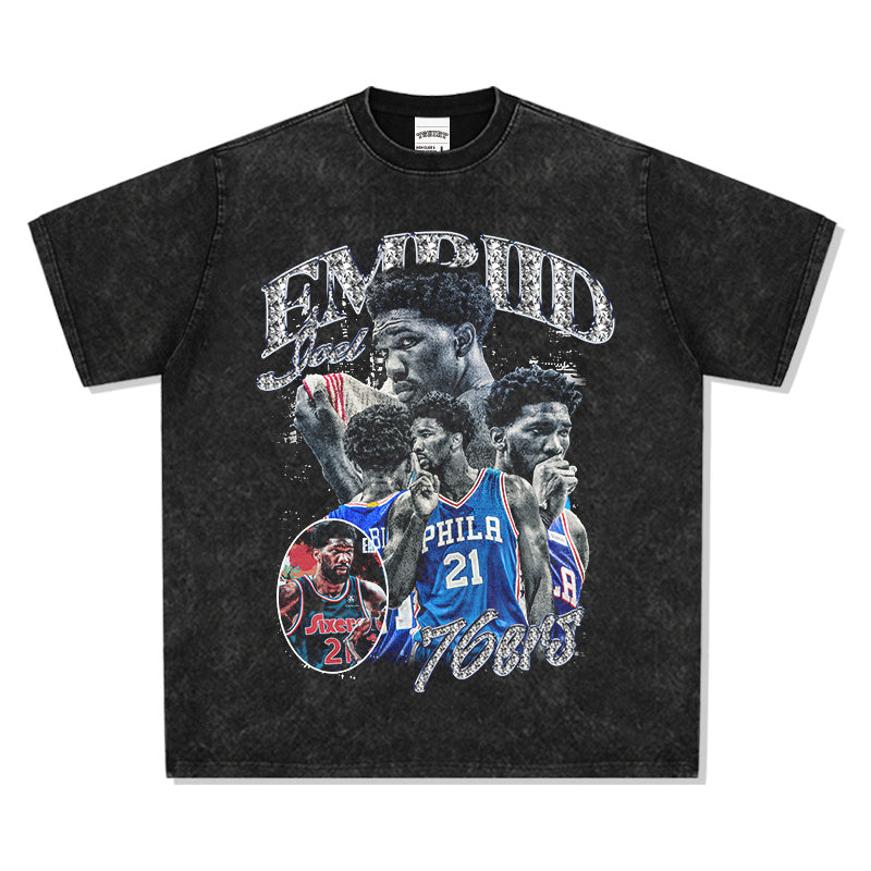 JOEL EMBIID VINTAGE TEE · DYNASTY