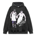 JOEL EMBIID VINTAGE HOODIE – שחור שטוף