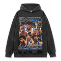 JOEL EMBIID VINTAGE HOODIE – שחור שטוף