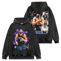 JOEL EMBIID VINTAGE HOODIE – שחור שטוף