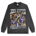 JOEL EMBIID LONG SLEEVE – שחור שטוף