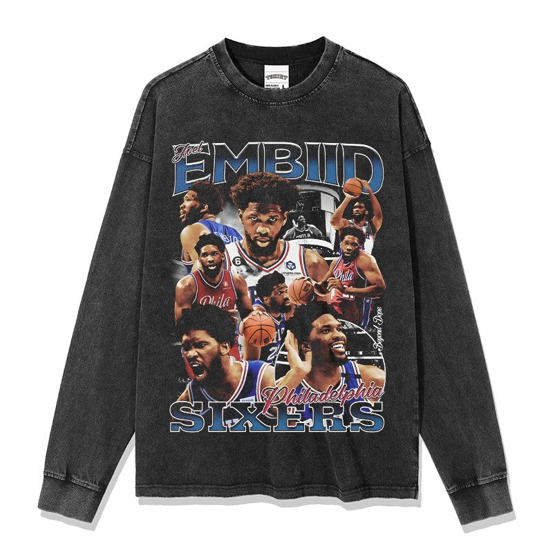 JOEL EMBIID LONG SLEEVE · BUZZER BEATER