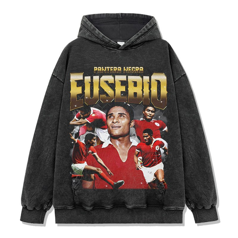 EUSÉBIO VINTAGE HOODIE · GOLDEN BOOT