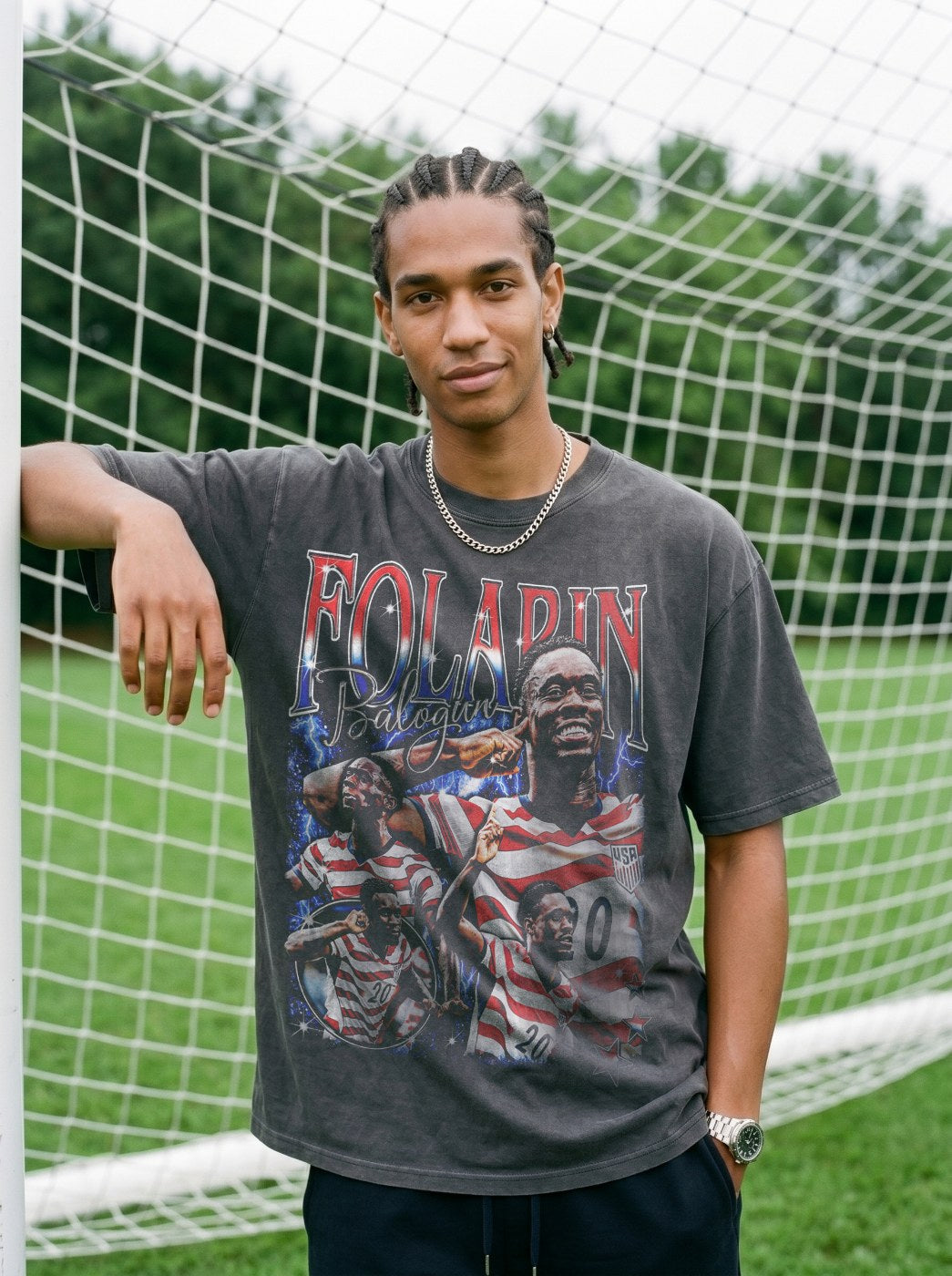 FOLARIN BALOGUN vintage tee