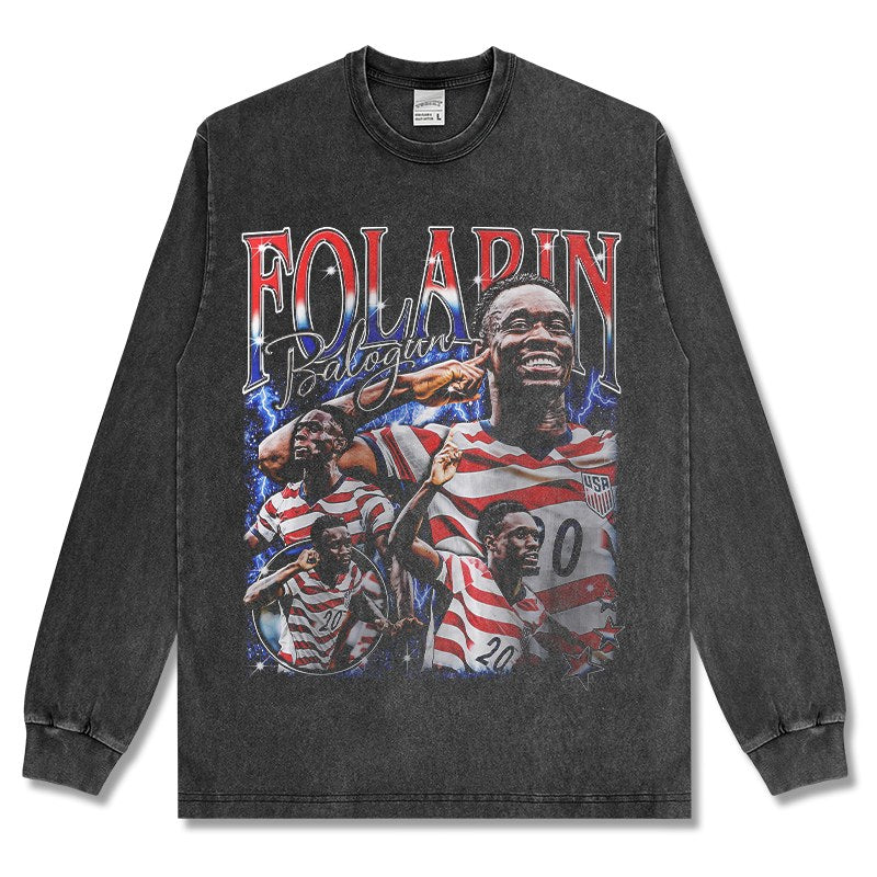 FOLARIN BALOGUN LONG SLEEVE – שחור שטוף