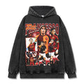 FRANCESCO TOTTI VINTAGE HOODIE – שחור שטוף