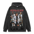 GERMANY VINTAGE HOODIE – שחור שטוף
