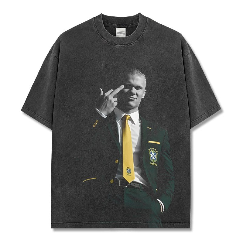 HAALAND VINTAGE TEE · NORDIC