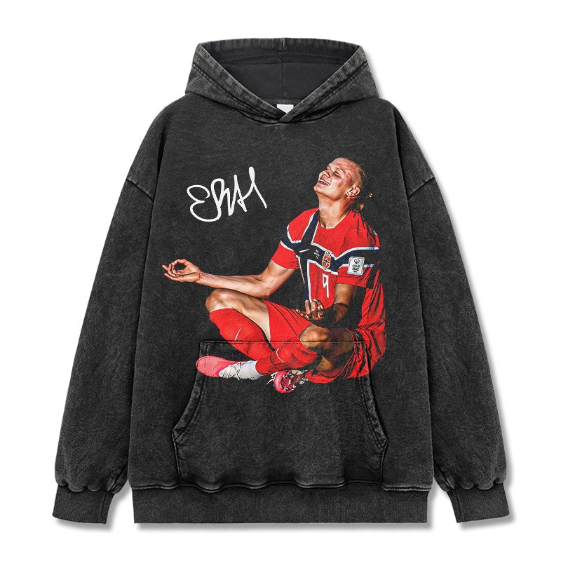 HAALAND VINTAGE HOODIE · THE CYBORG