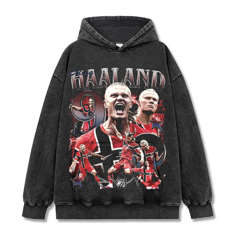 HAALAND VINTAGE HOODIE · VIKING