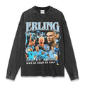 HAALAND LONG SLEEVE – שחור שטוף