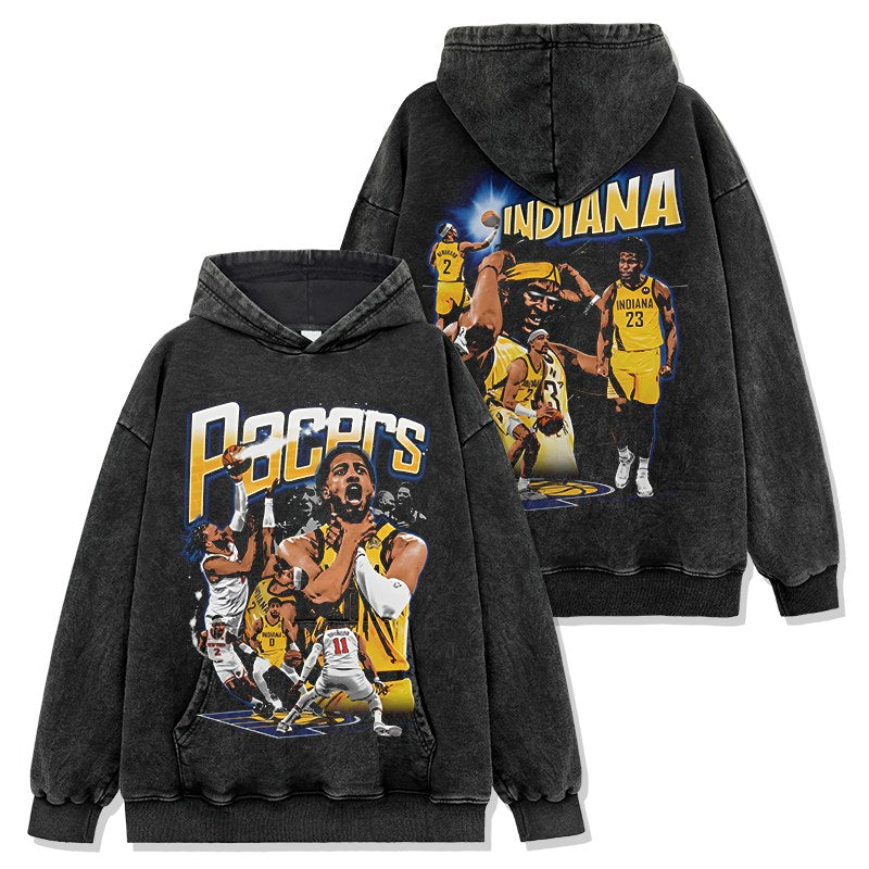 TYRESE HALIBURTON VINTAGE HOODIE · CLUTCH
