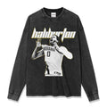 TYRESE HALIBURTON LONG SLEEVE – שחור שטוף