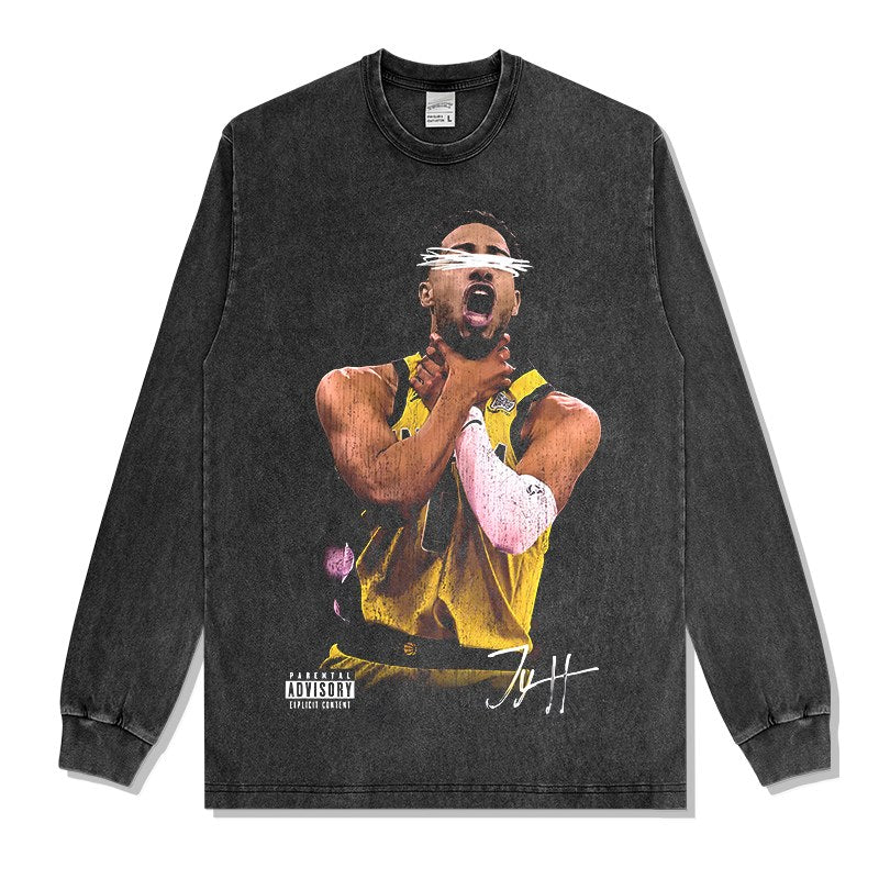 TYRESE HALIBURTON LONG SLEEVE · CROSSOVER