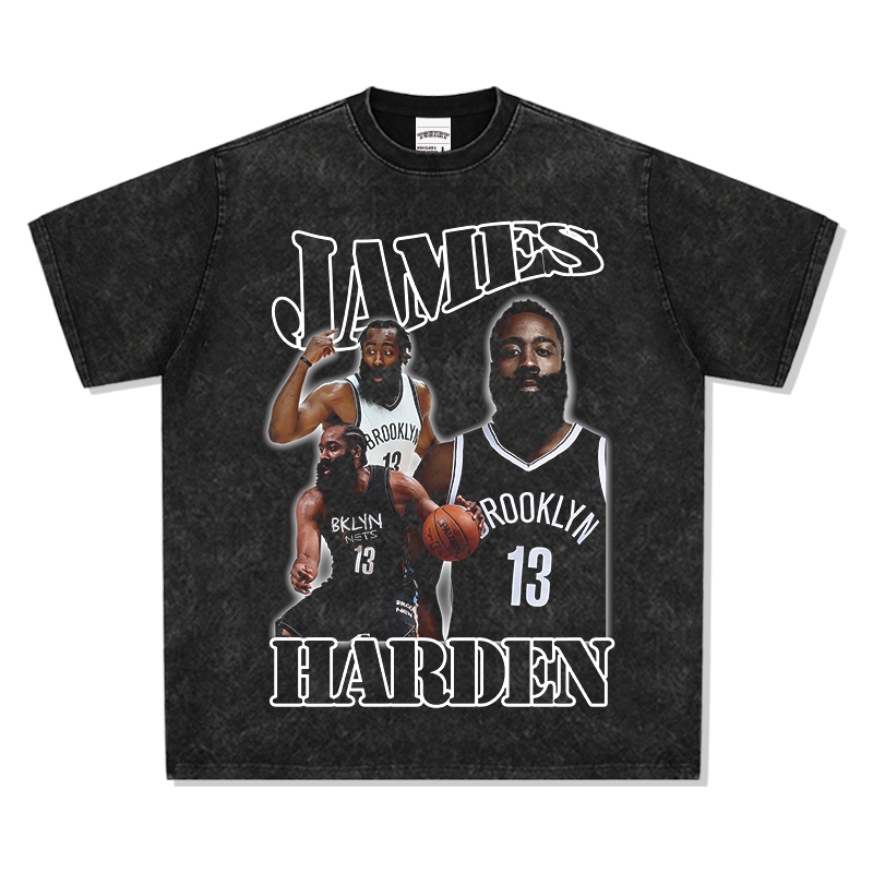 JAMES HARDEN VINTAGE TEE · AND ONE