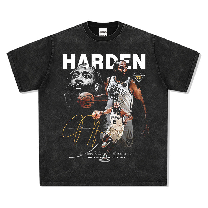 JAMES HARDEN VINTAGE TEE · HALL OF FAME