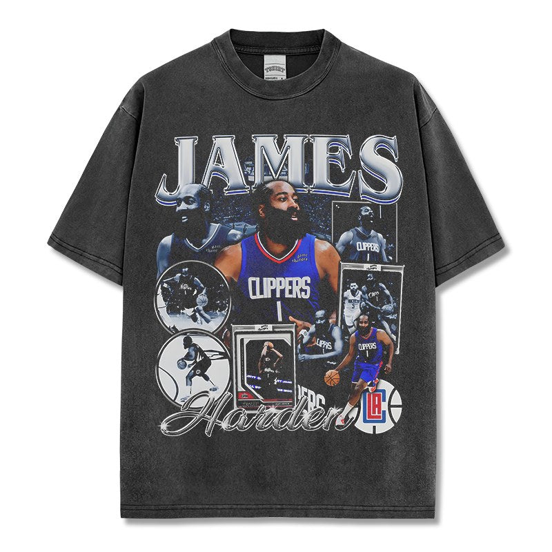 JAMES HARDEN VINTAGE TEE · ICON