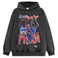 JAMES HARDEN VINTAGE HOODIE – שחור שטוף