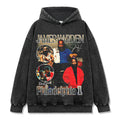 JAMES HARDEN VINTAGE HOODIE – שחור שטוף