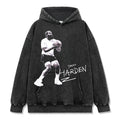 JAMES HARDEN VINTAGE HOODIE – שחור שטוף