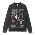 JAMES HARDEN LONG SLEEVE – שחור שטוף