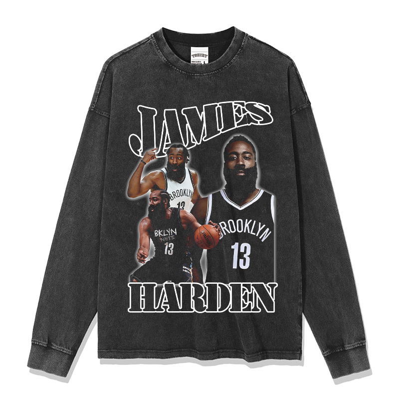 JAMES HARDEN LONG SLEEVE · AND ONE