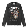 JAMES HARDEN LONG SLEEVE – שחור שטוף