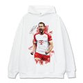 HARRY KANE VINTAGE HOODIE – לבן