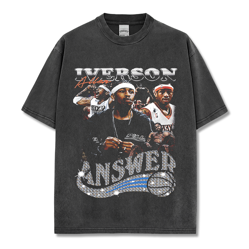 ALLEN IVERSON VINTAGE TEE · ROOKIE YEAR
