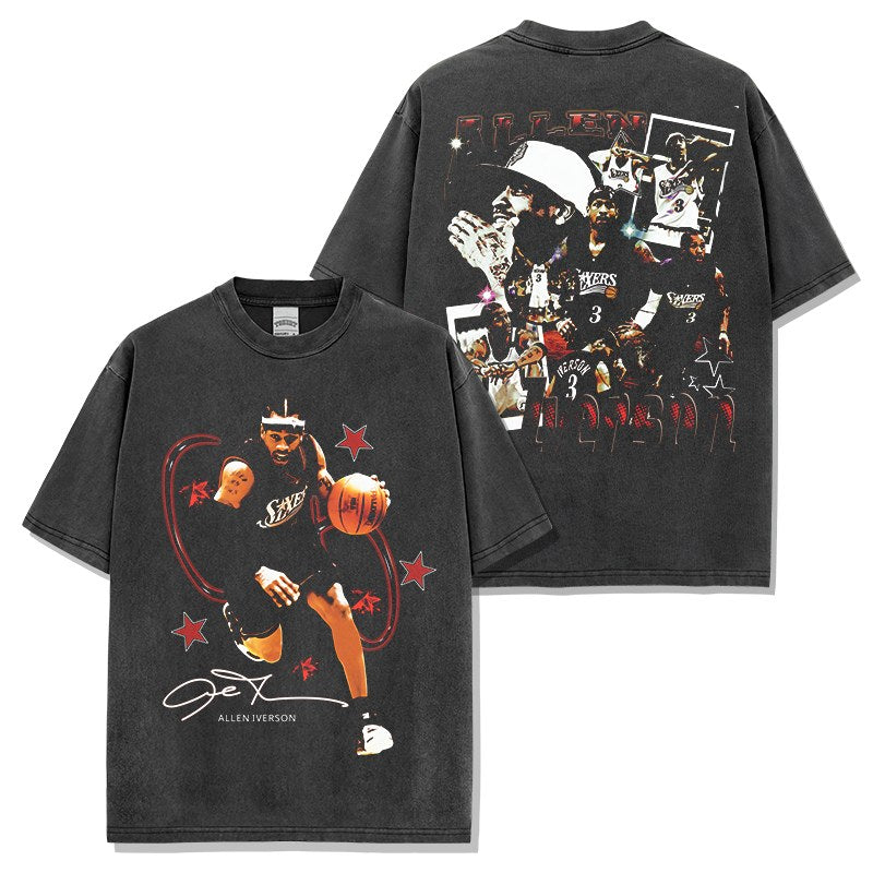 ALLEN IVERSON VINTAGE TEE · BUZZER BEATER