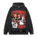 ALLEN IVERSON VINTAGE HOODIE – שחור שטוף