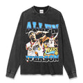 ALLEN IVERSON LONG SLEEVE – שחור שטוף