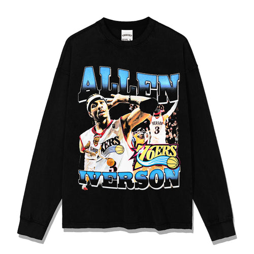 ALLEN IVERSON LONG SLEEVE – שחור
