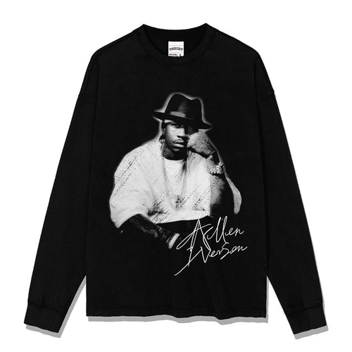 ALLEN IVERSON LONG SLEEVE – שחור