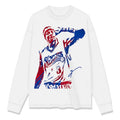 ALLEN IVERSON LONG SLEEVE – לבן