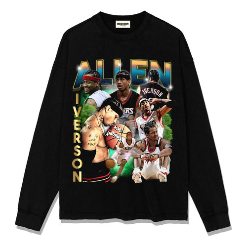 ALLEN IVERSON LONG SLEEVE – שחור