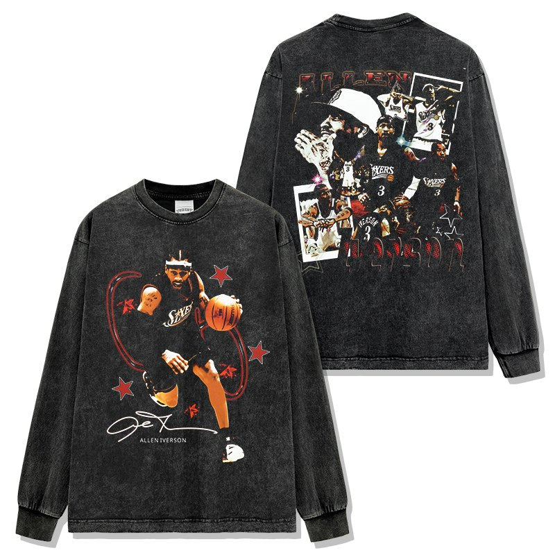 ALLEN IVERSON LONG SLEEVE · BUZZER BEATER