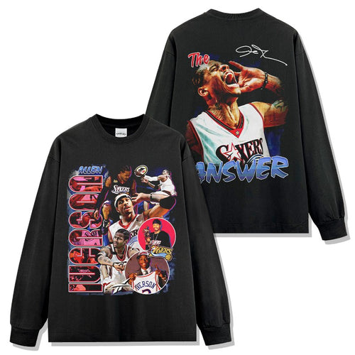 ALLEN IVERSON LONG SLEEVE – שחור